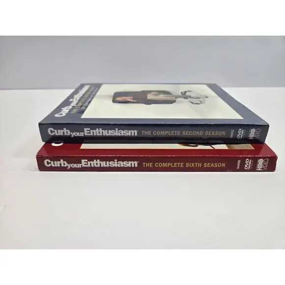 HBO Curb Your Enthusiasm Sealed Season 2 and Complete Season 6 DVD Bundle Set - Picture 3 of 4